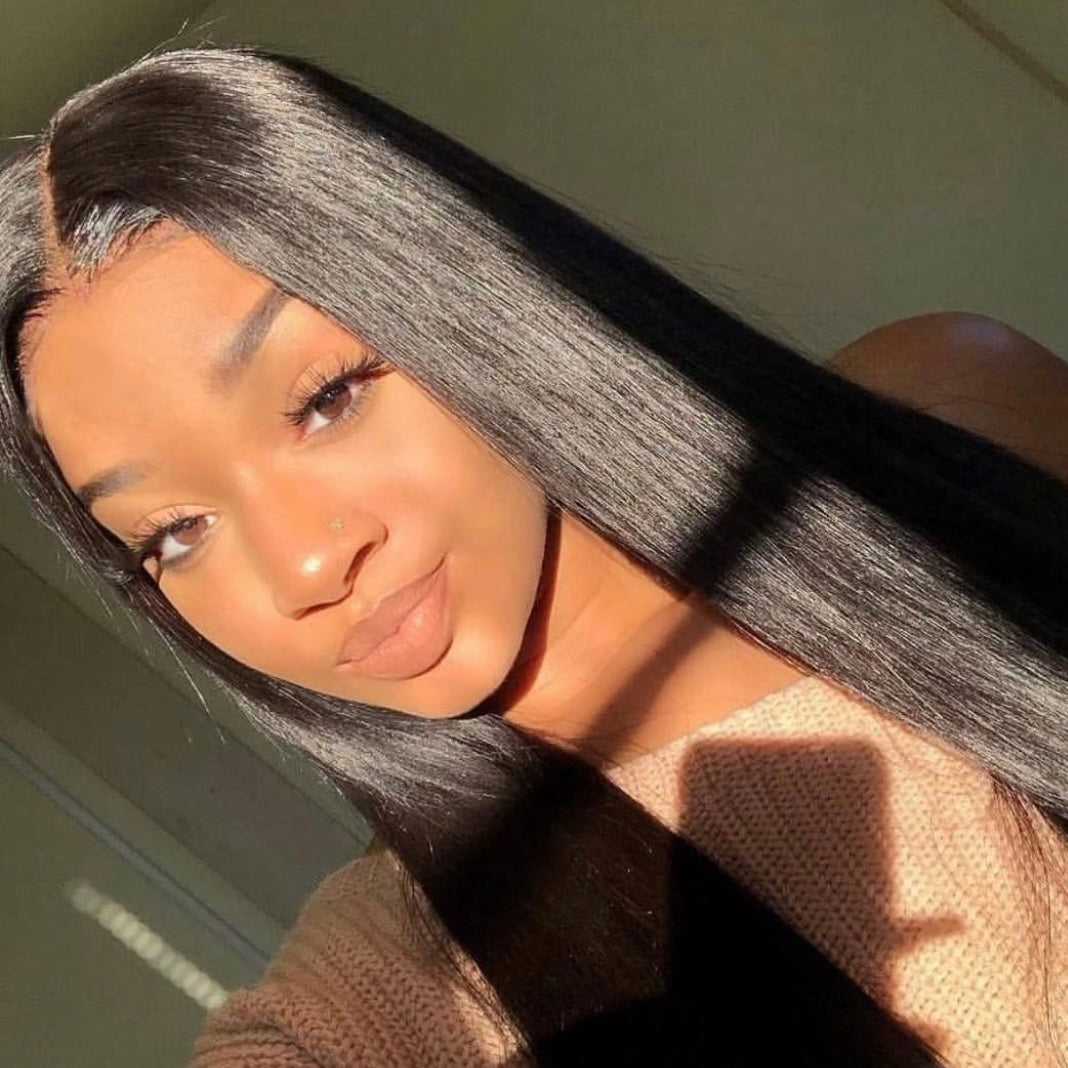 Mindy luxury hair Straight 13x4 HD lace frontal wig