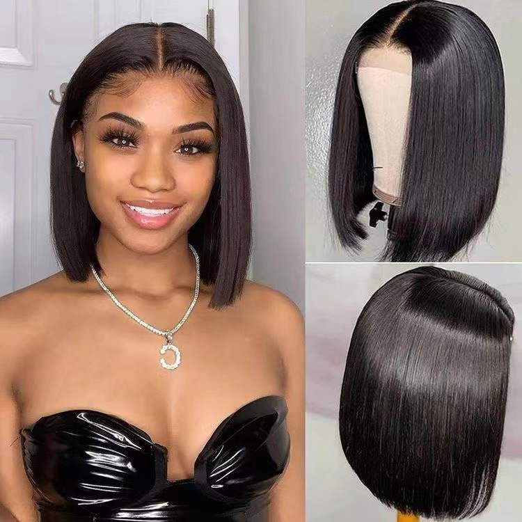 Mindy luxury hair Straight 150% density 13x4 transparent lace front wig